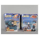 2x The Bid Star Wars Action Figures Jango Fett
