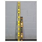 2x Bid Centech & Empire 48" & 30" Combo Levels