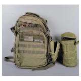 Fox Tactical Backpack W/ Water Bottle Bag