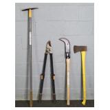 4x The Bid Assorted Yard & Garden Tools