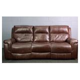 Leather Dual Reclining Sofa