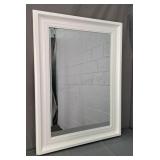 Painted Composit Frame Wallhung Beveled Mirror