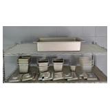 Lot Of Stainless Buffet Pans