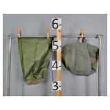 Vintage Canvas Crash Kit & Vaperproof Clothing Bag
