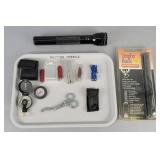 Knives, Mag Light, Compass And More