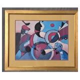 John Hillmer Jazz Panell Ii Print
