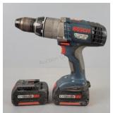 Bosch 18v Lithium Drill W/ Charger Powers Up