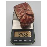 Signed Copper Artisan Cuff Bracelet 94.6g . Artist