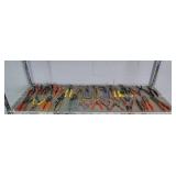 Large Lot Of Pliers & More