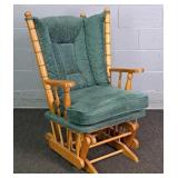 The Chair Co Solid Oak Springer Rocker