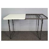 Lifetime 4ft Folding Table W/ Cooking Rack