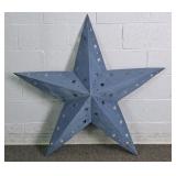 Painted Metal Barn Star Wall Decor