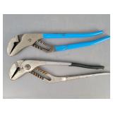 2x Bid Channel Lock Plyers