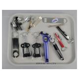 Lot Of Asst. Wine & Bottle Openers & Stoppers