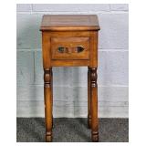 Small Pine Stand W/ Drawer
