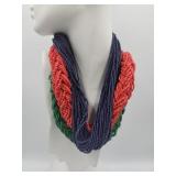 3 Small Multi Strand Headed Necklaces