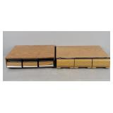 2x The Bid Cassette Storage & Cassettes