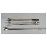 3x The Bid Long Torque Wrench And  Wrench