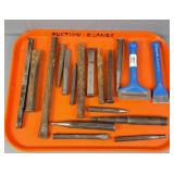 Lot Of Assorted Chisels & Punches