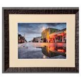 Vibrant Dusk Cityscape Art Photograph