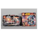 2x Bid Lego Star Wars Buzz Droid & V Wing