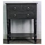 Nature & Home Trends Mfg Wood 3 Drawer Side Table