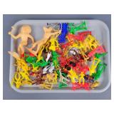 Lot Asstd Plastic Cowboy & Indian Figures