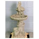 3 Pc Concrete Pelican Garden Sculpture