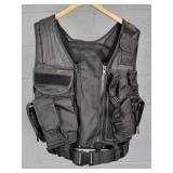 Tufforce Loaded Gear Tactical Vest W/ Belt