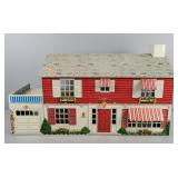 Vintage Mar Toys Metal Dollhouse