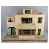 Vintage Wooden Dollhouse