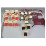 Lot Of Plastic Dollhouse Furniture