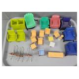 Lot Of Plastic Dollhouse Furniture