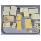 Lot Of Plastic Dollhouse Furniture