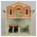 Vintage Wooden Dollhouse