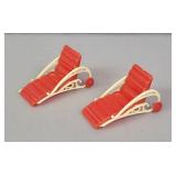 2 Pc Dollhouse Chaise Lounge