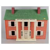 Vintage Mfg Wood Dollhouse