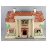 Vintage Mfg Wood Dollhouse