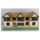 Vintage Wooden Dollhouse