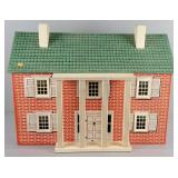 Vintage Mfg Wood Dollhouse