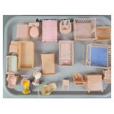 Lot Of Plastic Dollhouse Furniture
