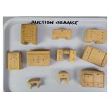 Lot Of Plastic Dollhouse Furniture