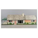 Vintage Metal Dollhouse