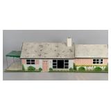 Vintage Metal Dollhouse