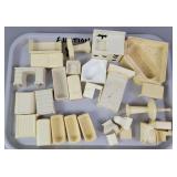 Lot Of Plastic Dollhouse Furniture