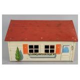 Vintage Metal Dollhouse