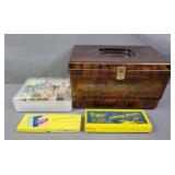 Lot Sewing Kit With Thread And Other Accessories