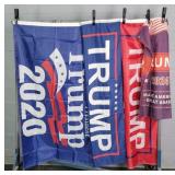 4x The Bid Donald J Trump Flags