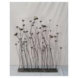 Contemporary Metal Art Prairie Grass Statue