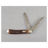 Schrade N. Y. U S A No 293 2 Blade Pocket Knife